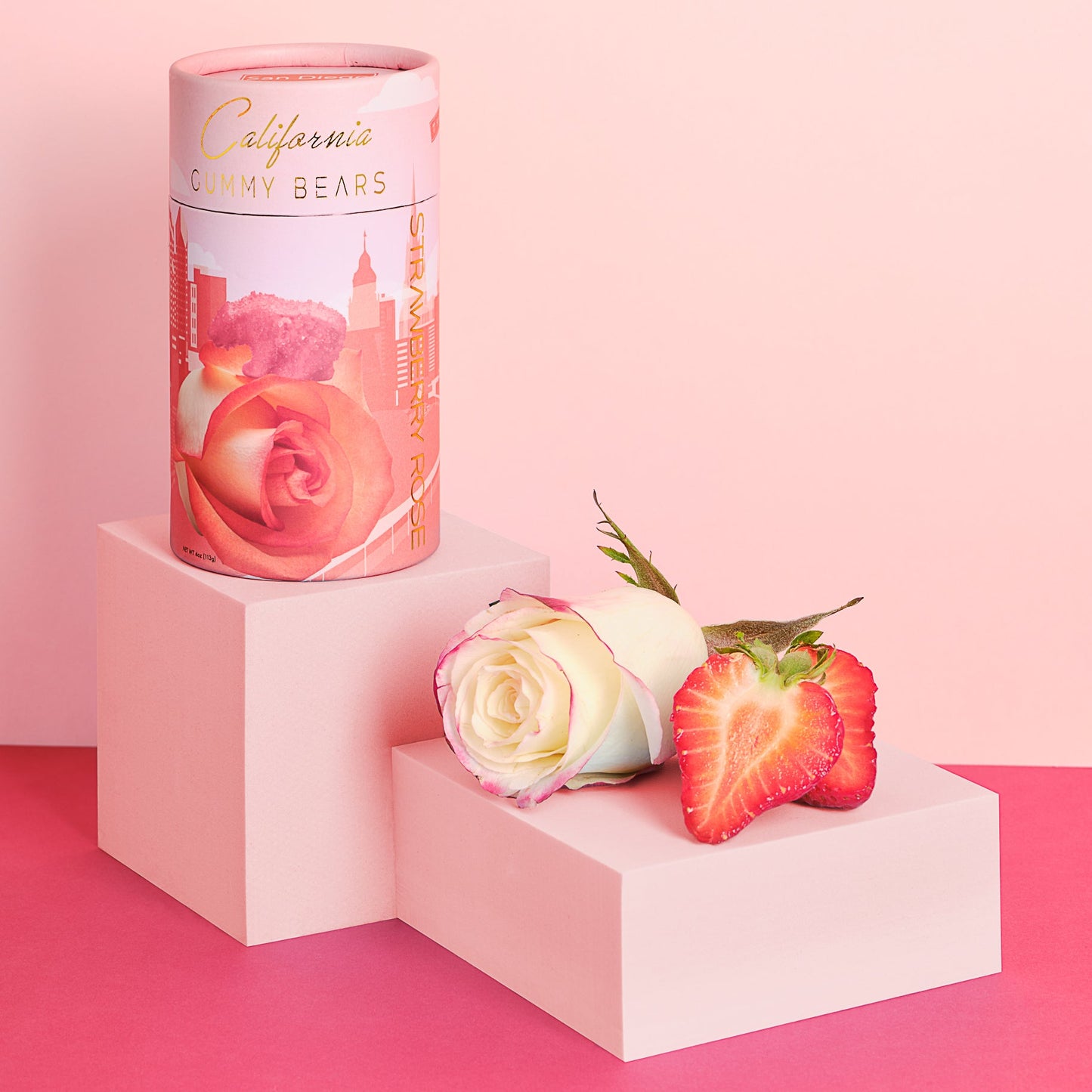 San Diego Strawberry Rose - Premium Vegan