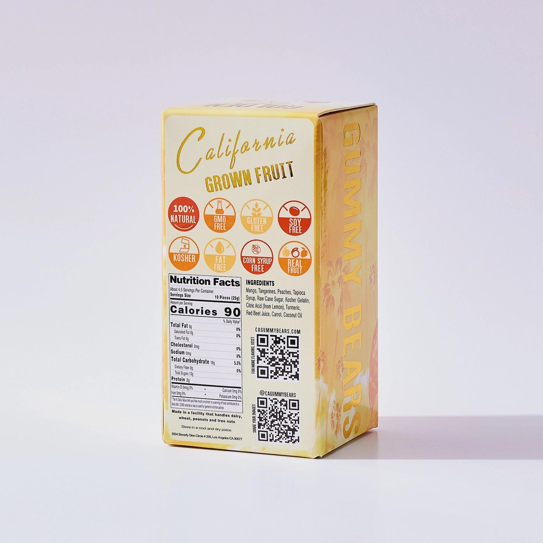 www.cagummybears.com Golden Coast Mix Gummy Bears 