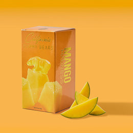 California Gummy Bears - Mango Madness - California Made Candies and Gifts with All Natural Fruits