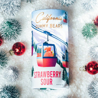 Holiday Sour Strawberry - Plant-Based Gummy Bears
